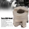 4 Flute Face Mill Head Spiral Offset CNC Lathe Milling