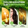 Hair Dye Shampoo for Grey Hair, 3-in-1 Long-Lasting Hair Colour,