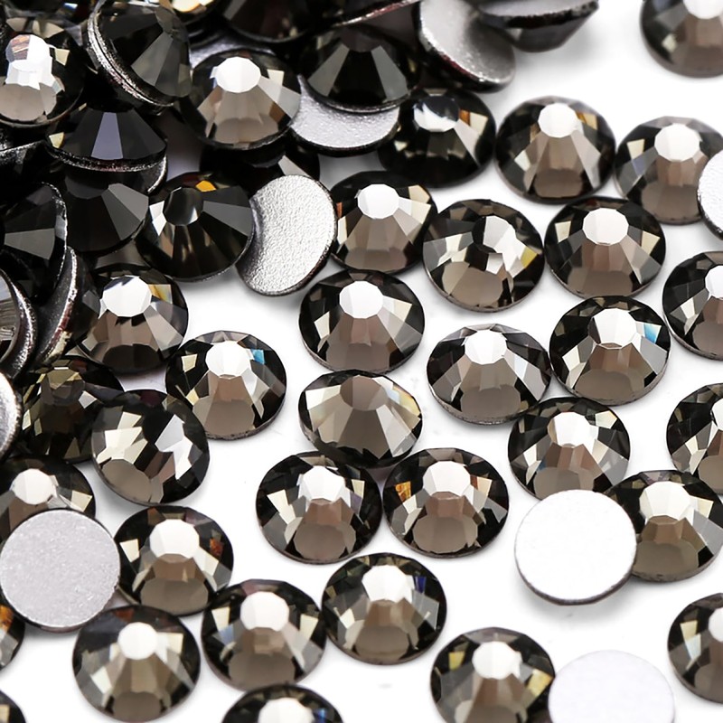 Jollin Glue Fix Crystal Flatback Rhinestones Glass Diamantes Gems for