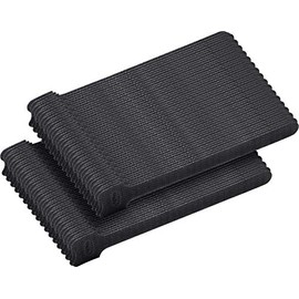 Meister 7452670 Velcro Cable Ties - Set of 100 - 150 x 12.5 mm - Black - Resealable - Stable and Waterproof / Reusable Cable Ties / Velcro Straps with Loop /