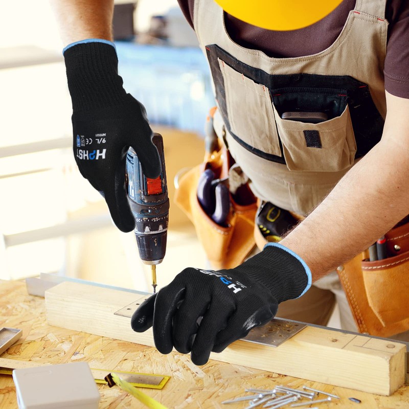 HPHST Work Gloves, 12 Pairs Work Gloves Men Women with