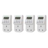 Lowenergie 7 Day Programmable Digital Plug-In Electronic Timer socket 12-24