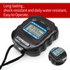 Pgzsy 6 Pack Square Style Multi-Function Electronic Digital Sports Stopwatch