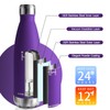 Stainless Steel Drinking Bottle, 750 ml, Thermos Flask, BPA-Free, Suitable
