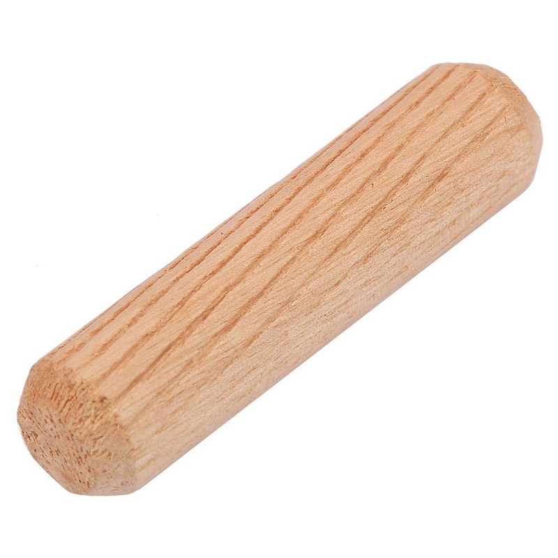 M10 Furniture Dowels Wood Dowel Pins Cross Grain 100Pcs M10