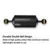 Sea frogs Carbon Fiber Dual Balls Float Arm Underwater Photography