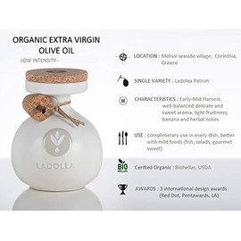 Ladolea Ladolea Organic Patrinia Extra Virgin olive Oil