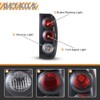 HEADLIGHTSDEPOT Black Altezza Tail Light Set With Smoke Lens Compatible