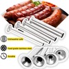 Vexillaris 4 Sizes Stainless Steel Sausage Stuffing Tubes,Replacement for LEM
