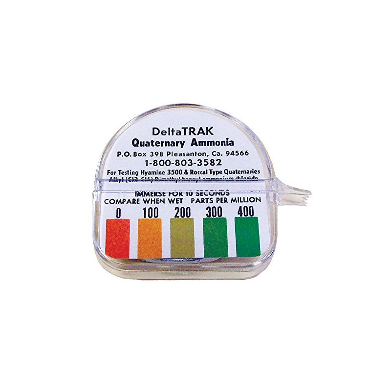 DeltaTrak 50013 Quat Ammonium Test Papers