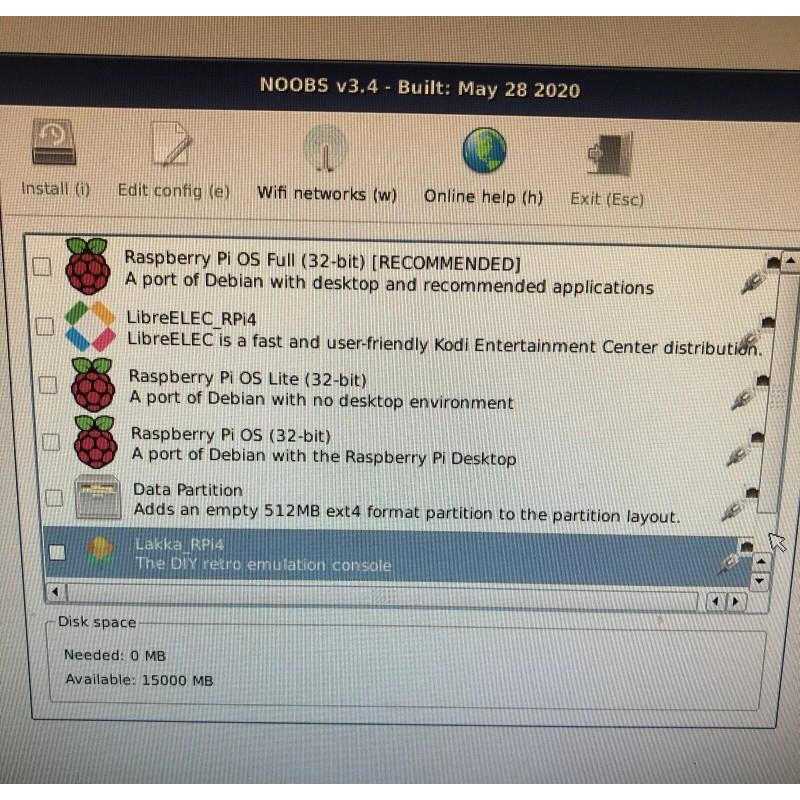 Raspberry Pi 16 Gb micro SD For Raspberry Pi 4