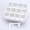 Ouligay 1 Pcs Empty Paint Tins Mini Watercolour Palette Multifunctional