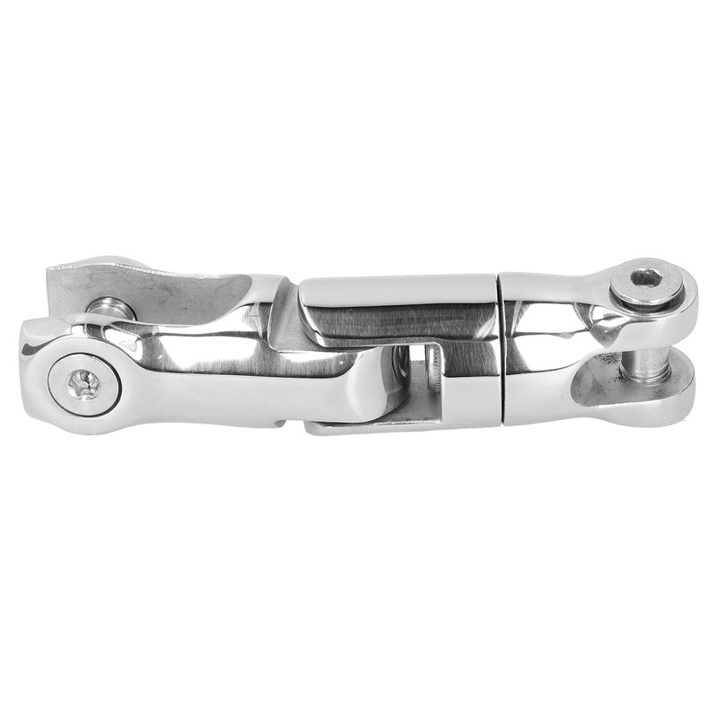 Boat Anchor Swivel Connector 3 Joint 316 Stainless Steel Mirror