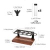 watchget Single Dose Coffee Storage Tubes 10 Pcs Dosing Glass