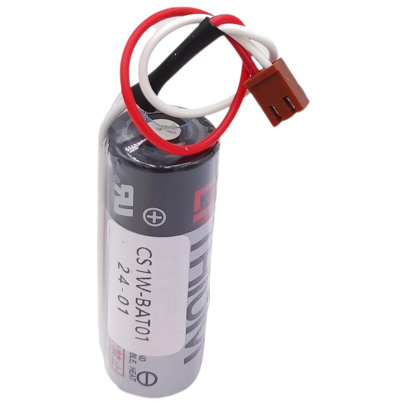 Zivases (5 Pack) ER17500V/3.6V Battery ER17500V 2700mAh CS1W-BAT01 Batteries Compatible