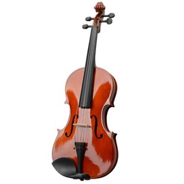 Ktaxon Ktaxon 16-Inch Wooden Acoustic Viola set for Adults and Beginners Students, Solid Handmade Viola with Case, Bow, Rosin, and Four Fine Tuners, Musical Instrument, Natural