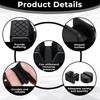 8 Pcs Jack Stand Pads, Black Rubber Cars Jack Stand