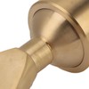 Fan Shaped Fountain Nozzle Copper Adjustable Uniform Water Spray Fan