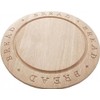 Stow Green Hevea Wood Round Bread Carving Chopping Board