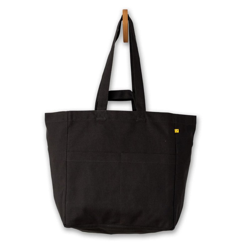Fluf Organic Cotton Box Tote Bag, Nutmeg
