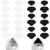 flintronic 12 Paar Sneaker Reparatur Patch，Fersen Patch，Schuhe Ferse Reparatur Sneaker， Leder Fersenschutz，Fersenpolster Reparatur für die Meisten Arten(Groß + Klein)