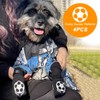 Anti - Slip Dog Football Socks with Adjustable Straps -