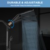 MakeFit Dual Filtered Rain Shower Head Combo, High Pressure Handheld