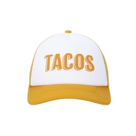 Bioworld Tacos White & Mustard Foam Trucker Hat