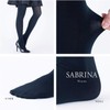 Gunze SBW27 Women's Tights, Sabrina Shape, Warm, Tightening Legs, 80