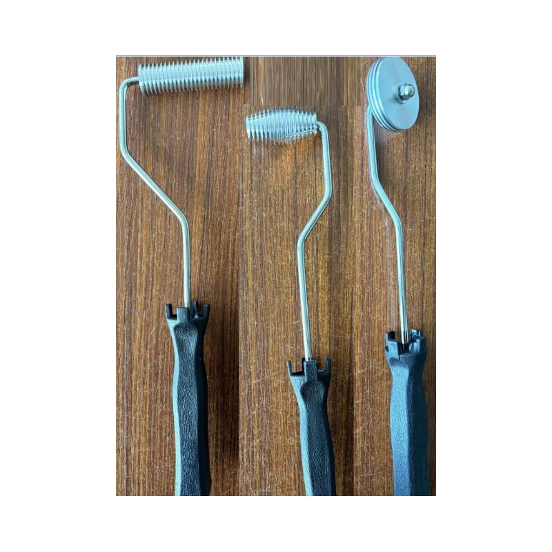 fiberglass laminating roller 3pcs per set bubble roller for resin