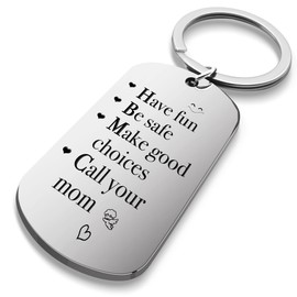 16th-18th Birthday Gifts for Teens,Call Your Mom Keychain for College-Bound Son or Daughter - Funny & Sentimental Dorm Room Gift High School Graduates