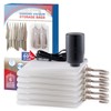 Hanging Vacuum Storage Bags, 6 Pack Hanging Storage Bags for