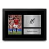 HWC Trading FR A4 Raphael Varane Signed Mounted Photo Display