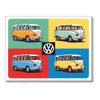 Nostalgic-Art 6x8cm VW Bulli Retro Fridge Magnet - Pop Art