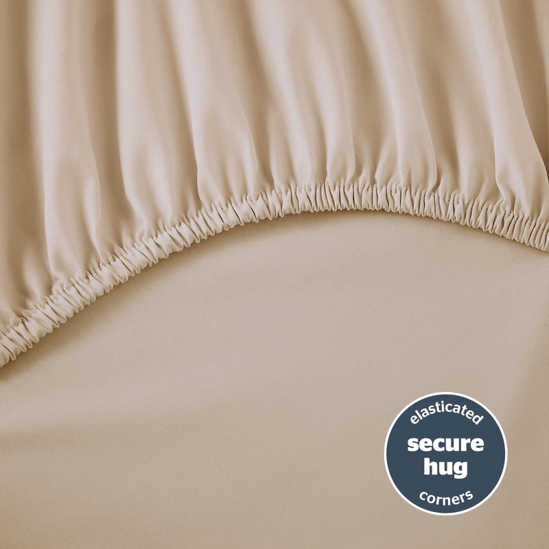 Silentnight Pure Cotton Fitted Sheet - Cool Soft Touch 200