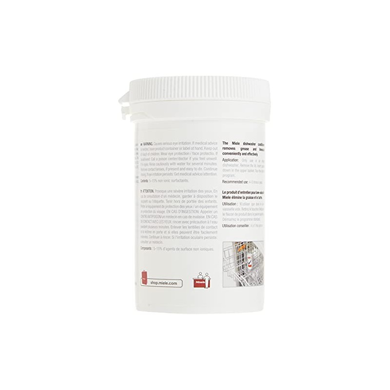Miele DishClean Dishwasher Cleaner, Care Product for the Optimal Functioning