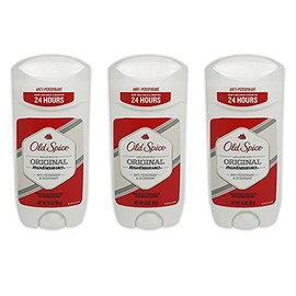 Old Spice Antitranspirante y desodorante de alta resistencia, original de 3 onzas (paquete de 3)