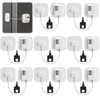 Yaocom 8 Pack Refrigerator Lock Heavy Duty Combination Fridge Child