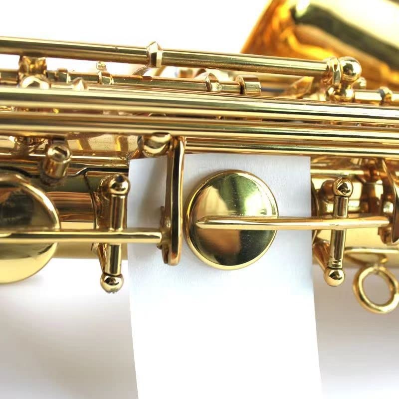 CCeCCe 100 Sheets Saxophone Cleaning Paper Woodwind Mouthpiece Pad Anti-Sticky