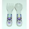 daiwato-i Kids Cutlery Purple 12.5 cm System Spoon & Fork Set