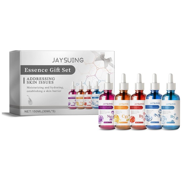 Essence Gift Set, Contain Nicotinamide Serum, Vitamin CSerum and Essence