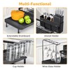 Urackify Dish Drying Rack, Expandable Large Capacity Dish Rack with