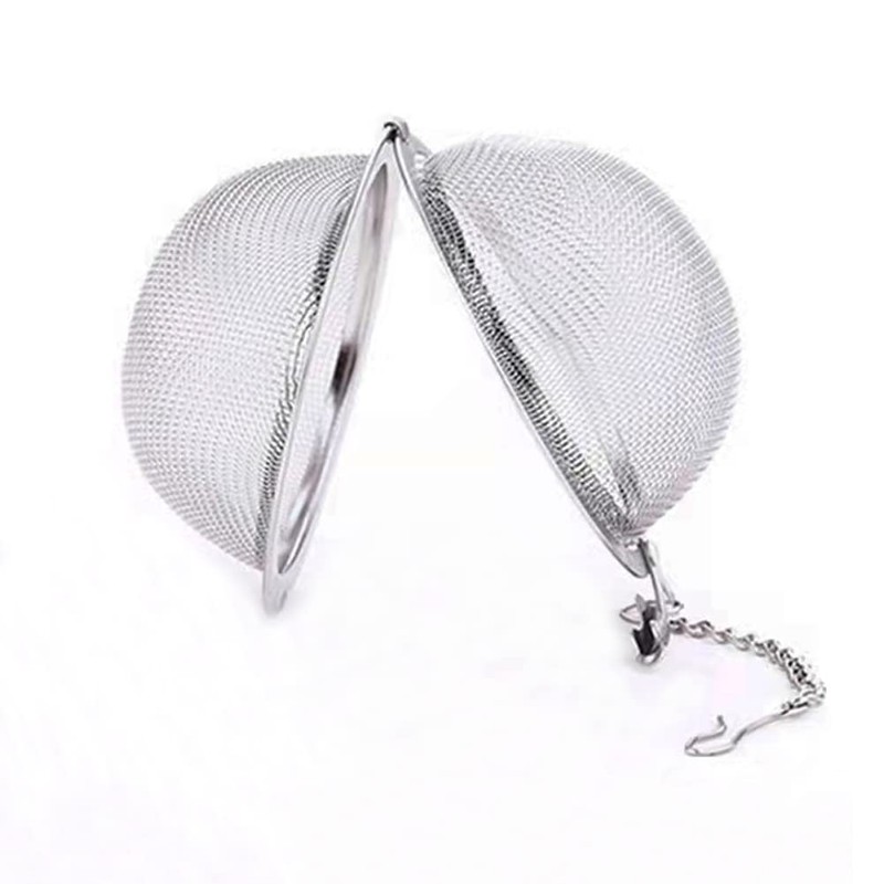 2pcs Stainless Steel Tea Strainer Infuser Ball Mesh Tea Filter