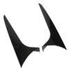 Pair Rear Window Splitter Spoiler Side Wing Cover for 3