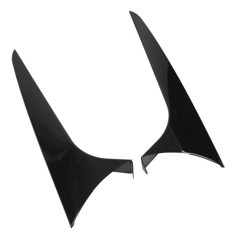 Pair Rear Window Splitter Spoiler Side Wing Cover for 3