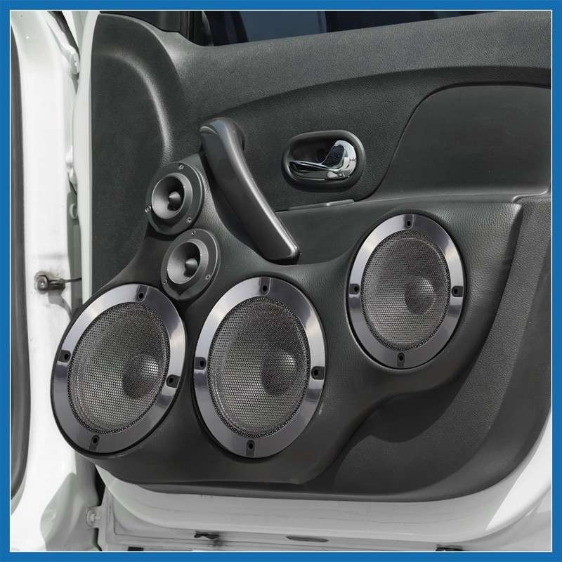 A ABSOPRO 2 x 4 inch speaker cover grill 124