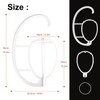 KUKLIPJIM 14 Pack 15.4 Inch Wig Hanger, Hanging Wig Stand