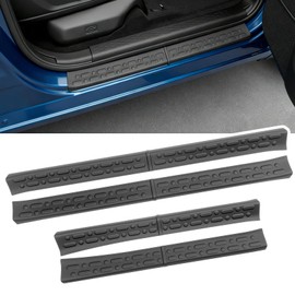 Utiiy Door Sill Guards Kit Fit for 2019-2026 Dodge RAM 1500 Accessories Entry Guard Protector Door Sill Protector