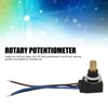 Rotary Potentiometer with Connector Wire 10K Ohm Linear Taper Adjustable