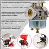 GLENPARTS Carburetor Replacement for Tecumseh 632334 632334A HM80-155313L HM80-155313M HM80-155313N